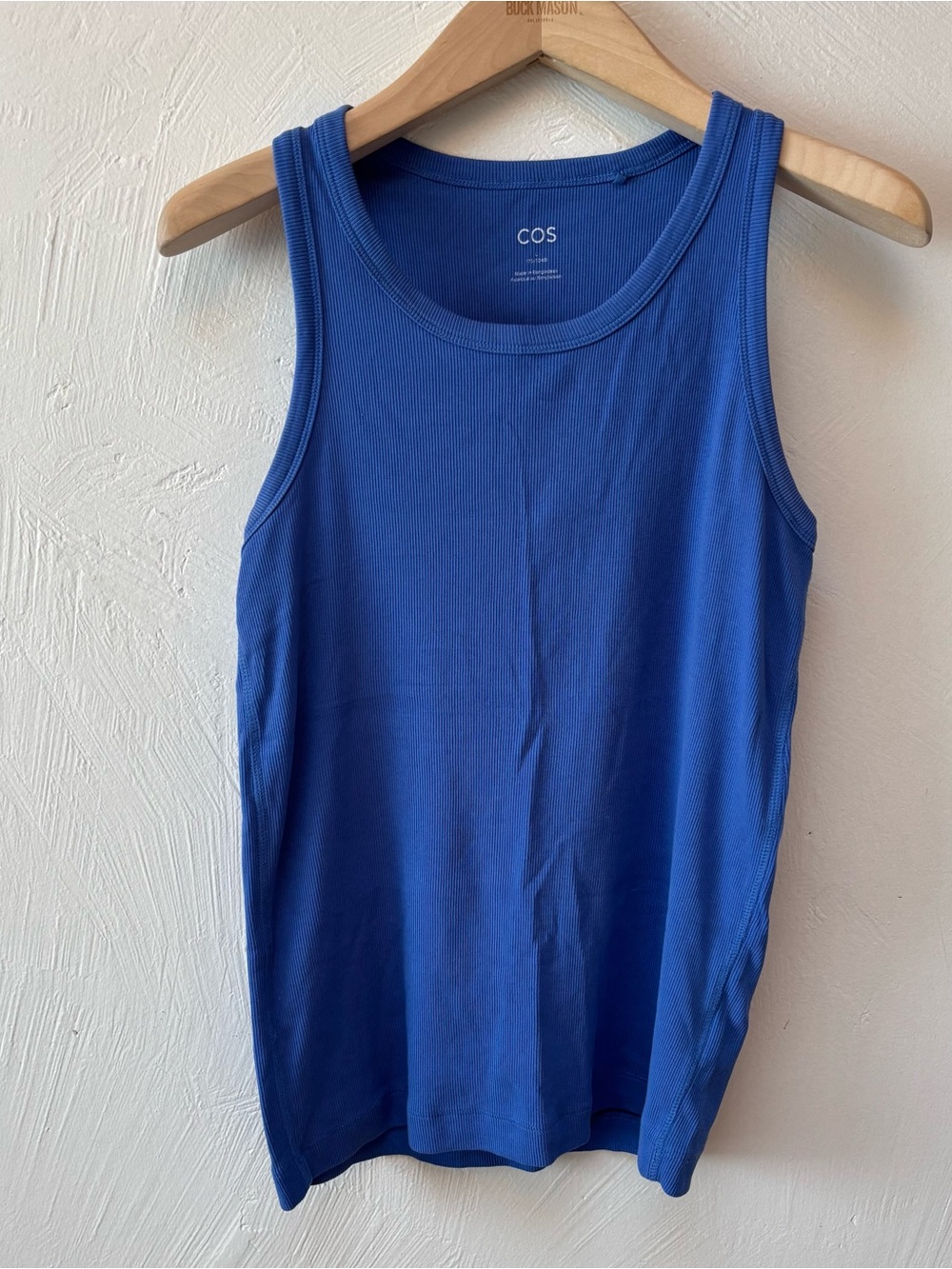 COS Cobalt Ribbed Tank